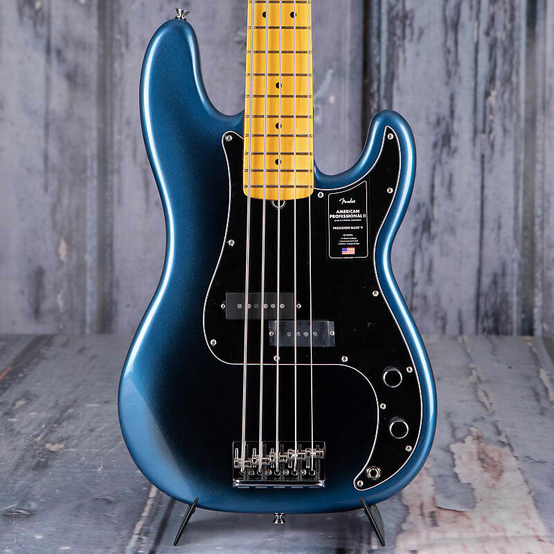 

Fender American Professional II Precision Bass V 5-String, Dark Night