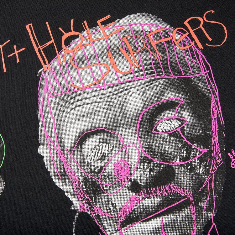 Футболка Supreme x Butthole Surfers Psychic Tee 'Black', черный