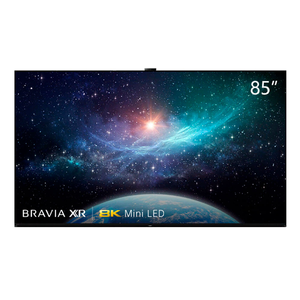 Телевизор SONY Bravia XR-85Z9K, 85", 8К, Mini LED, 120 Гц, титановый серебристый