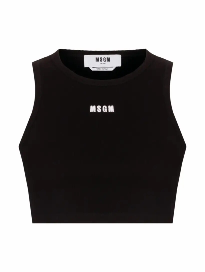 

Трикотажный топ с логотипом MSGM
