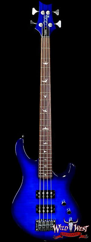 Paul Reed Smith PRS SE Kingfisher Bass Faded Blue Wrap Around Burst акустическая гитара paul reed smith prs se angelus a60e natural с hsc