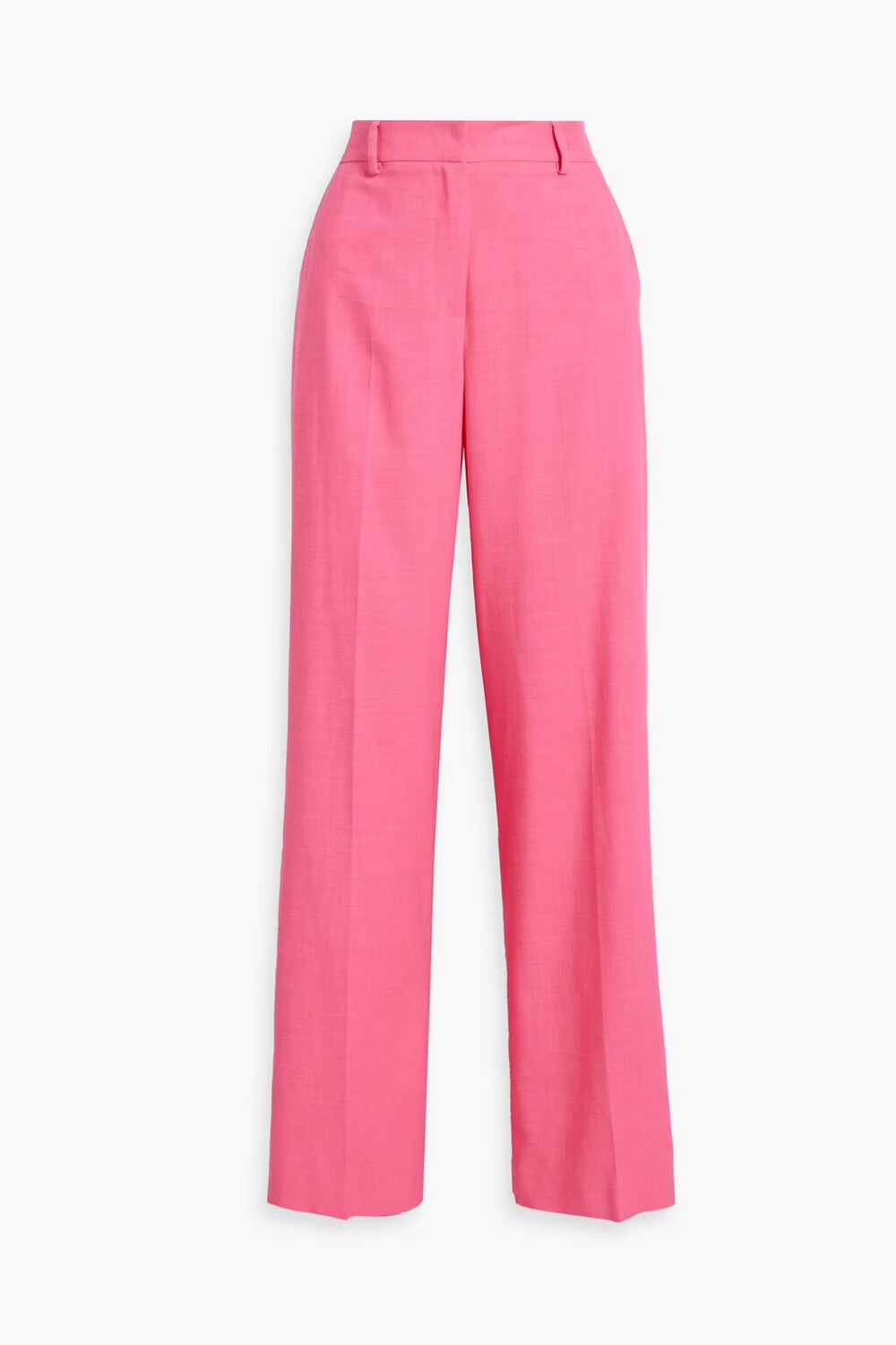 

Широкие брюки из плетеной ткани Msgm, ярко-розовый