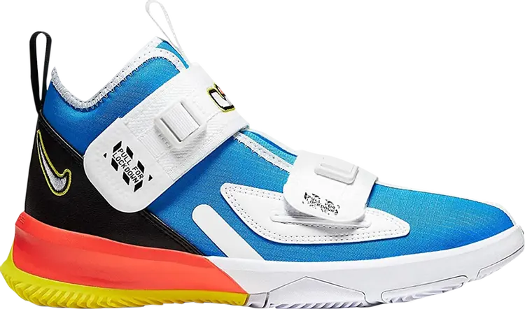 

Кроссовки Nike LeBron Soldier 13 GS 'Light Photo Blue Crimson', синий