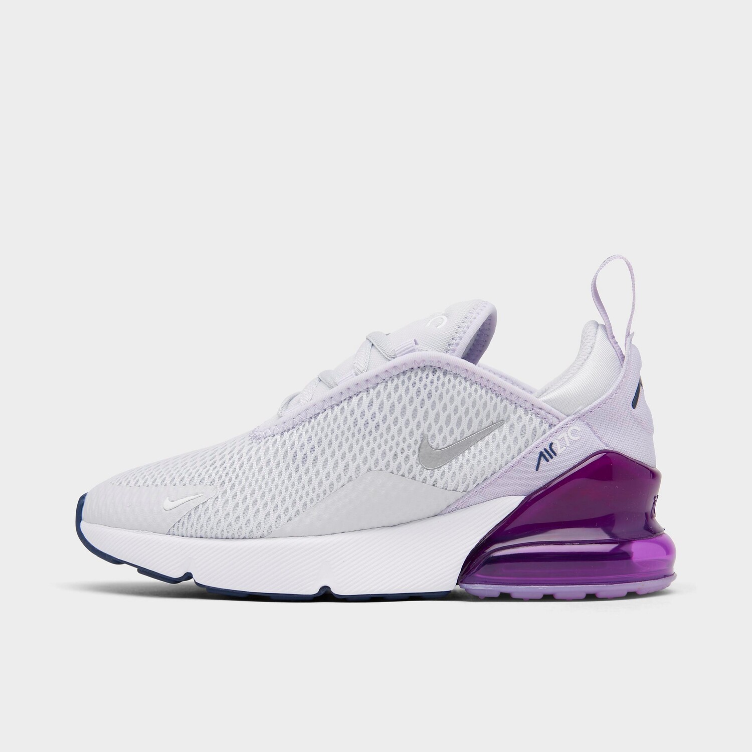 

Повседневная обувь Nike Air Max 270 для маленьких детей для девочек, фиолетовый