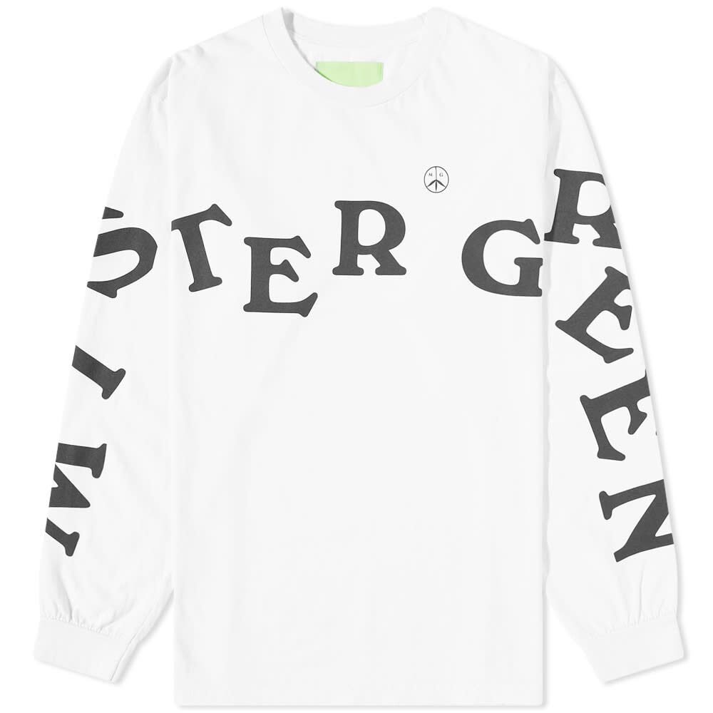 

Футболка Mister Green Long Sleeve Greensleeves Tee, Белый
