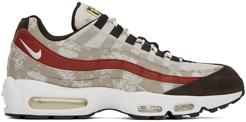

Off-White и коричневые кроссовки Air Max 95 Nike
