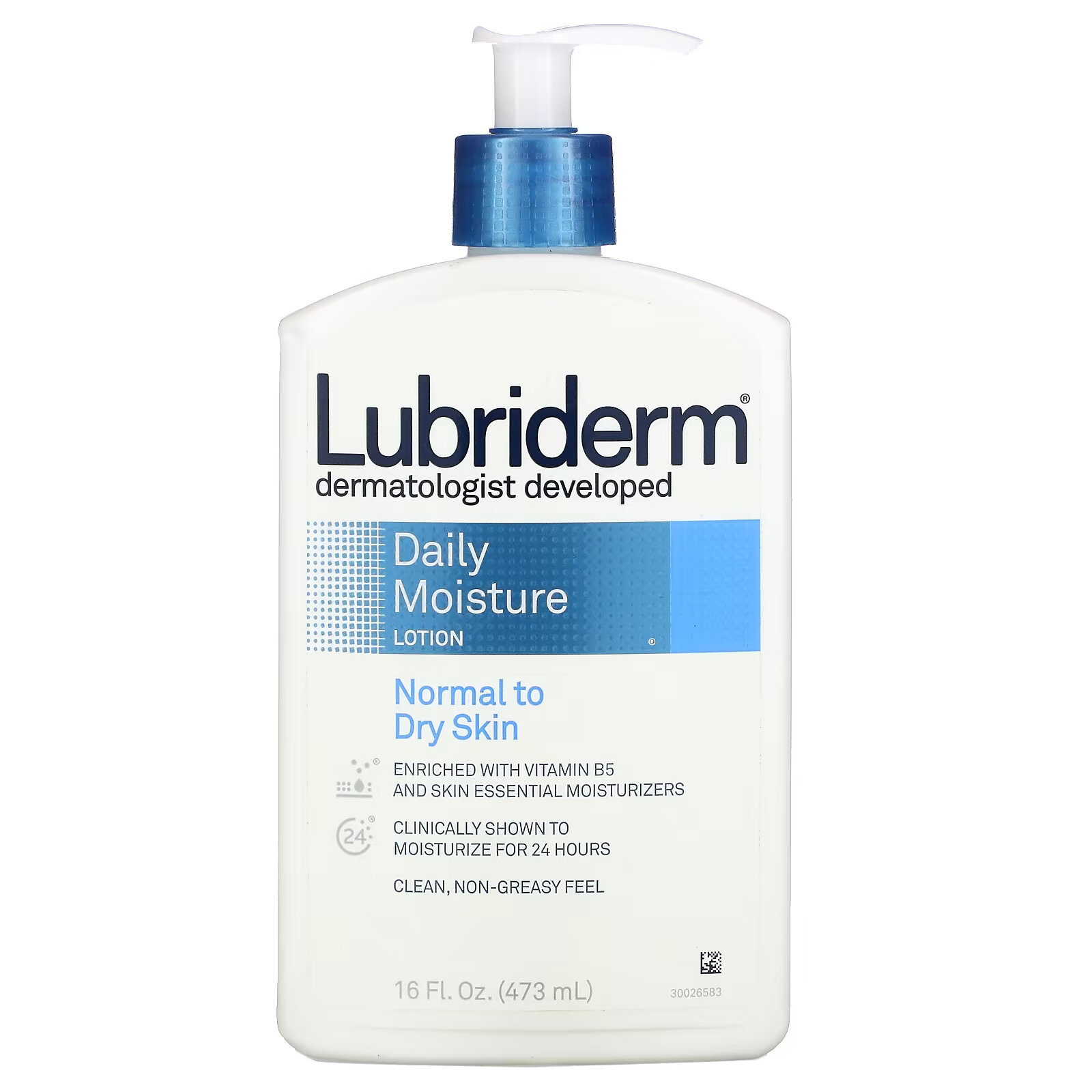 Lubriderm, Увлажняющий лосьон для ежедневного применения, 473 мл (16 жидк. Унций) acure лосьон для лечения экземы для ежедневного применения без запаха 236 5 мл 8 жидк унций
