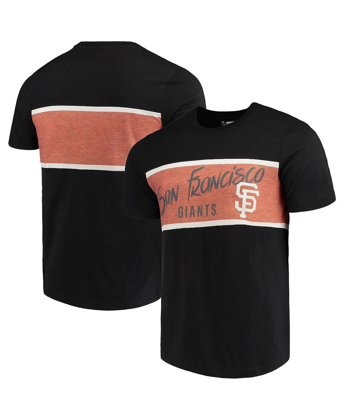 

Мужская черная футболка san francisco giants с надписью wordmark panel FOCO, черный