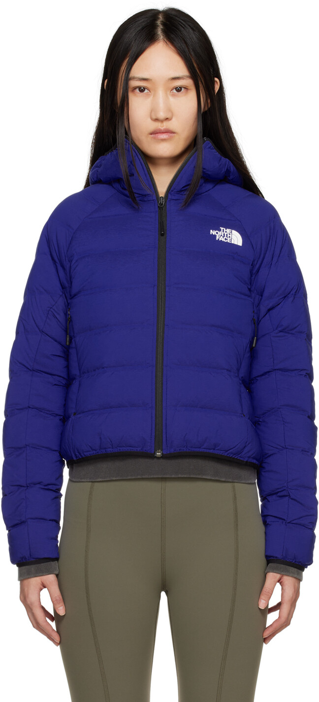 

Синий пуховик с капюшоном RMST The North Face