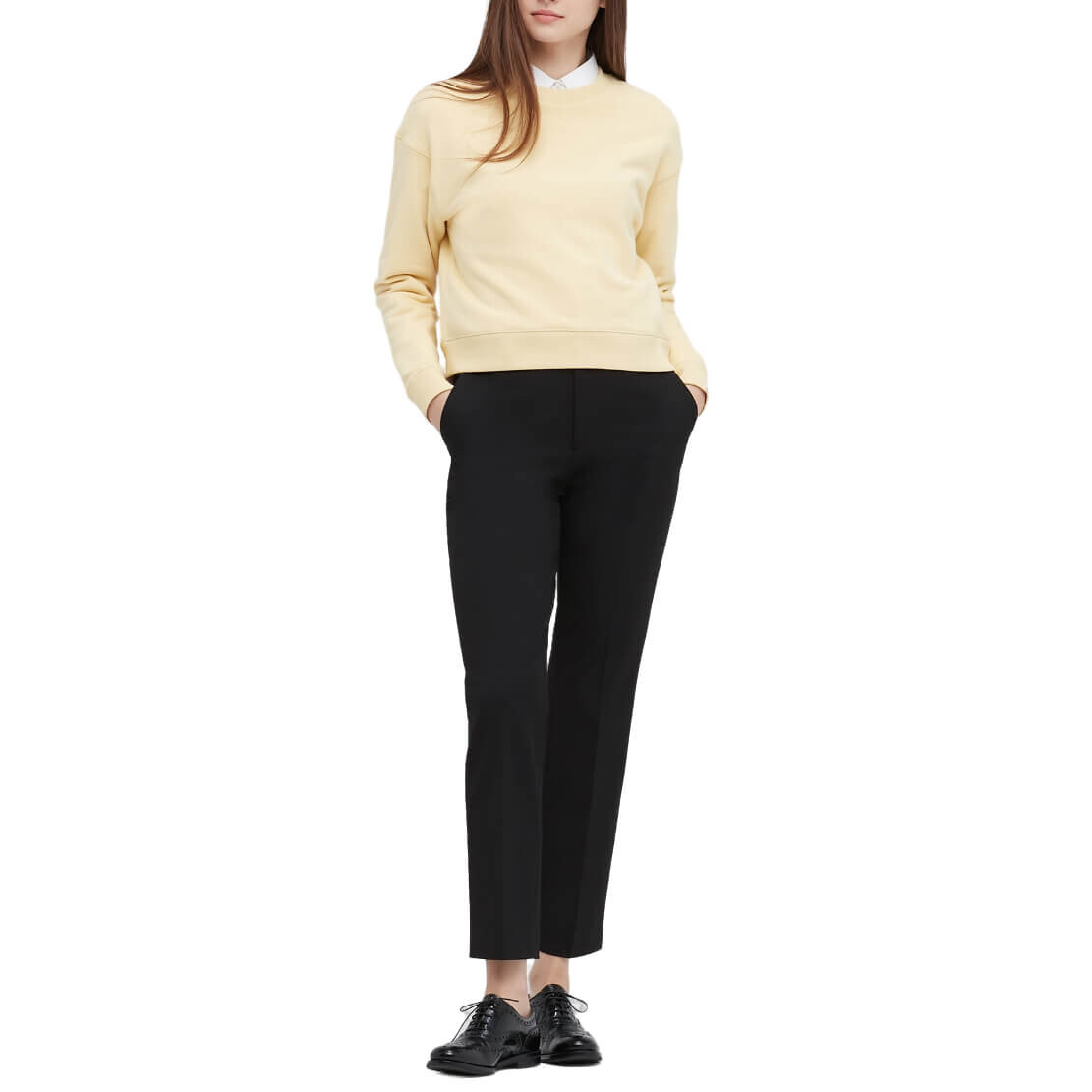 

Брюки Uniqlo Smart Comfort Ankle Length (Long), черный