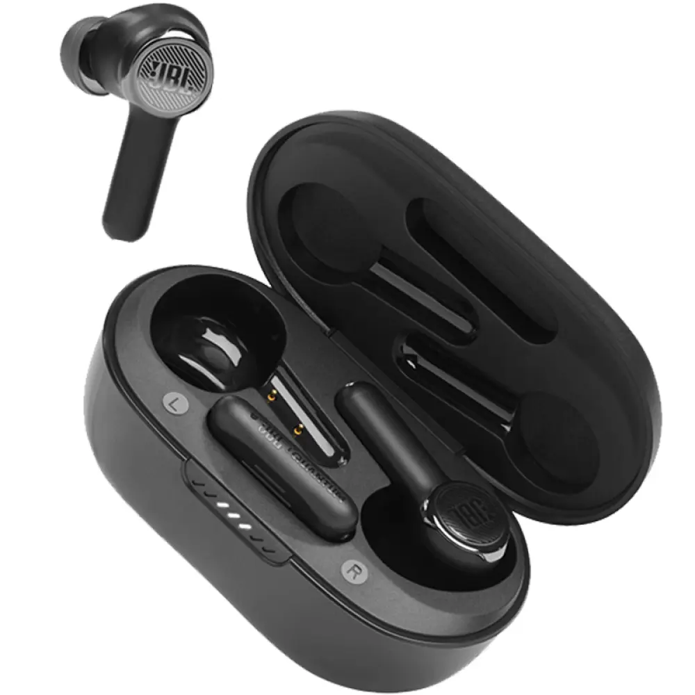 

Беспроводные наушники JBL QUANTUM TWS Quantum Storm True wireless игровые с шумоподавлением водонепроницаемые, черный