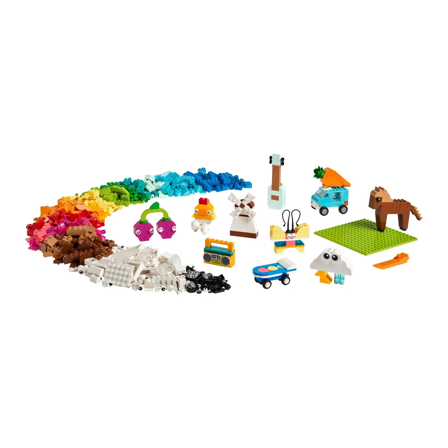 Конструктор Lego Classic Vibrant Creative Brick Box 11038, 850 деталей lego classic творческое веселье в океане 11018