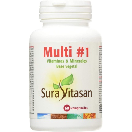 Сура Витасан Мультивитамины & Минералы 60комп 1 Sura Vitas