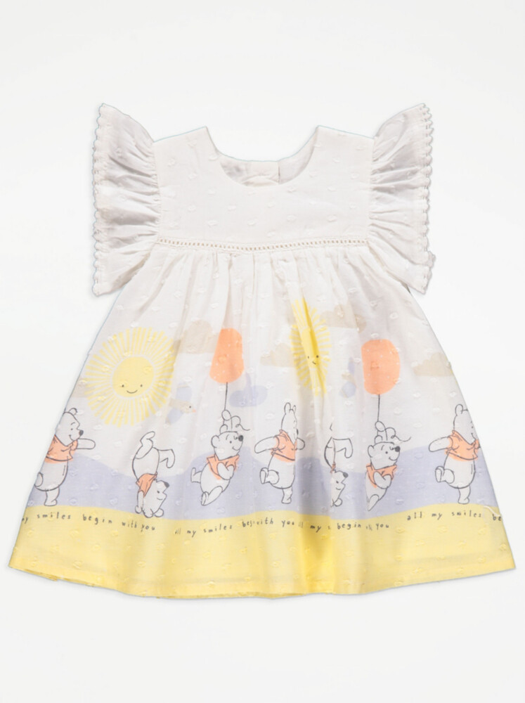 

Плетеное платье Disney Winnie The Pooh White Smiles George., белый