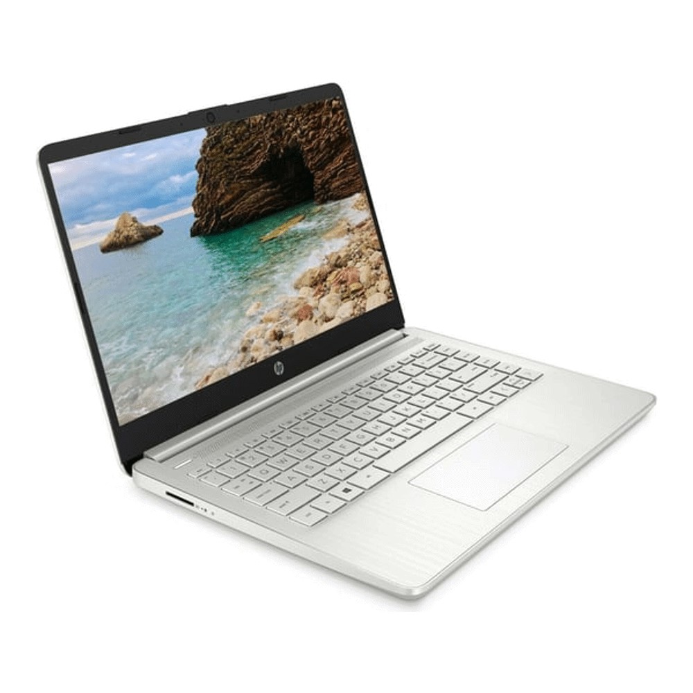 Ноутбук HP 14-dq2055wm 14 FullHD 4ГБ/256ГБ, серебряный, английская клавиатура ноутбук hp 14 dk1013dx 14 hd 4гб 128гб черный английская клавиатура