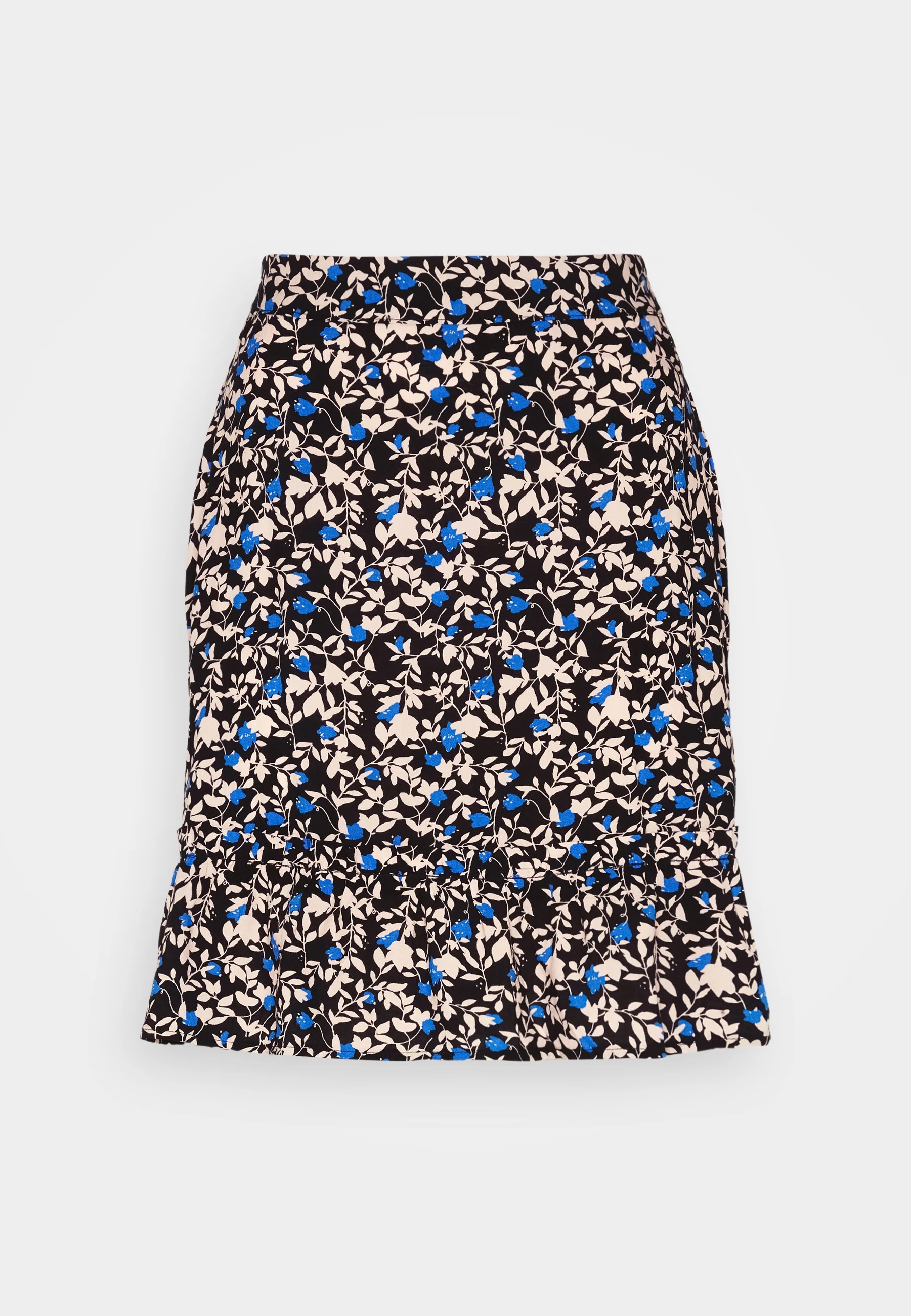Юбка мини Vila Vicelina Short Skirt, синий, мультиколор