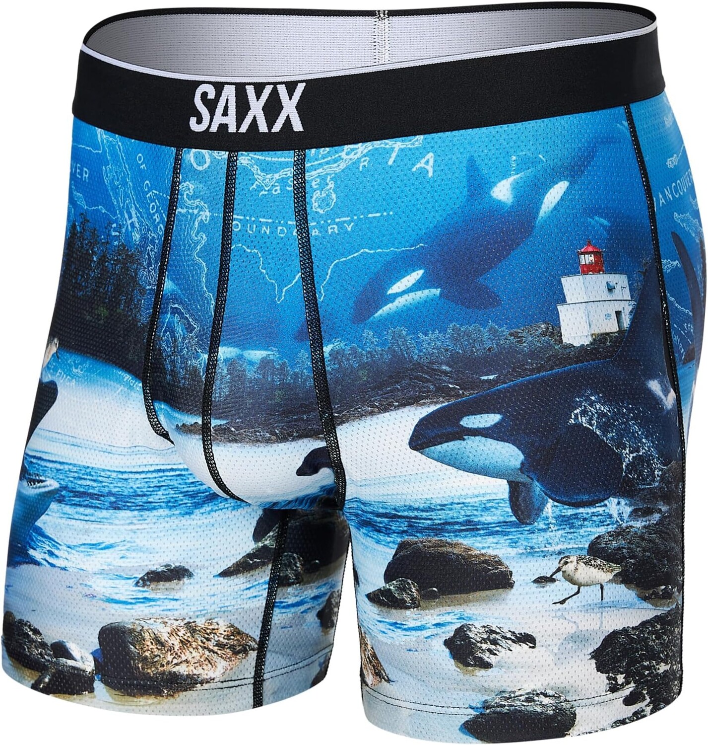 

Трусы-боксеры Volt SAXX UNDERWEAR, цвет Vancouver Island/Multi
