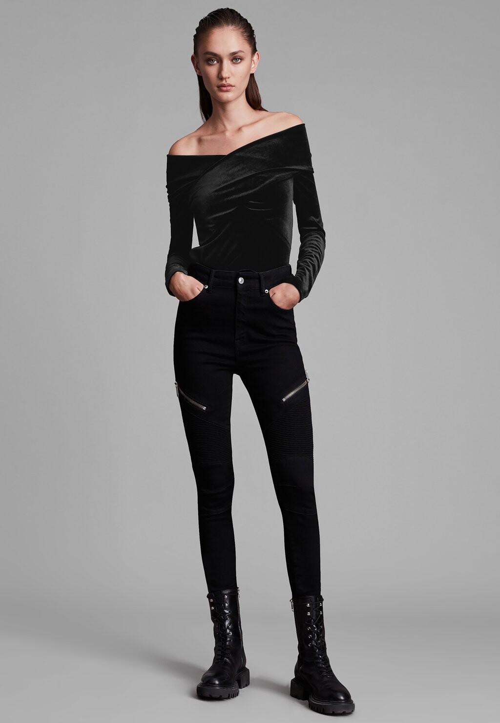 

Джемпер AllSaints, черный