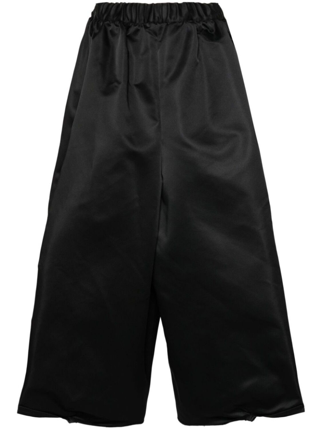 

Comme Des Garçons укороченные брюки широкого кроя, черный