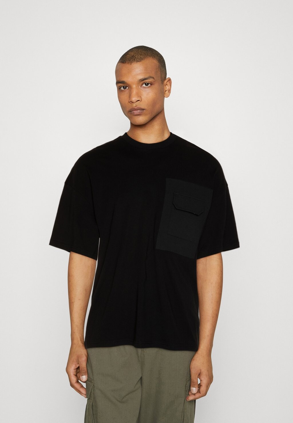 

Футболка с принтом Jack & Jones, черный