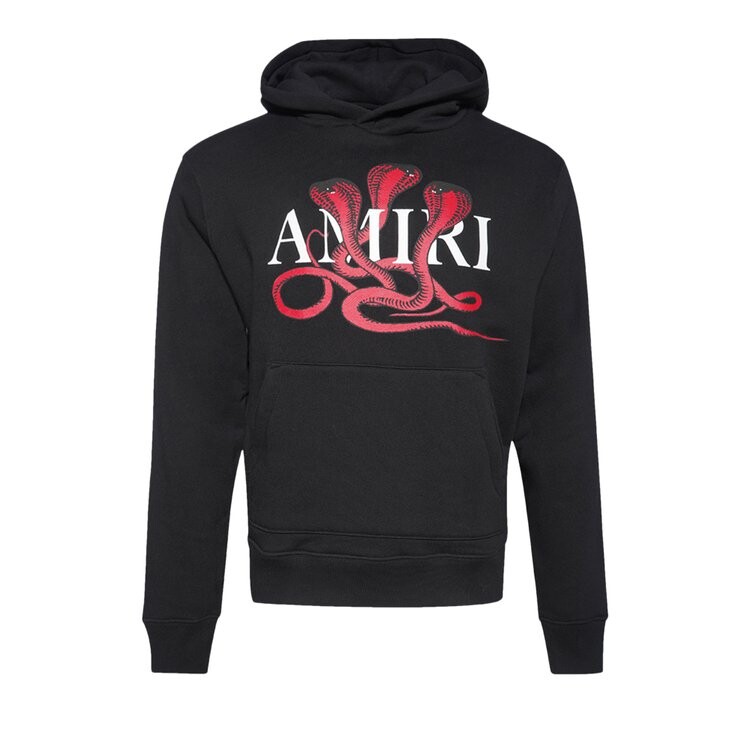 

Худи Amiri Snake Hoodie, цвет Black/Red