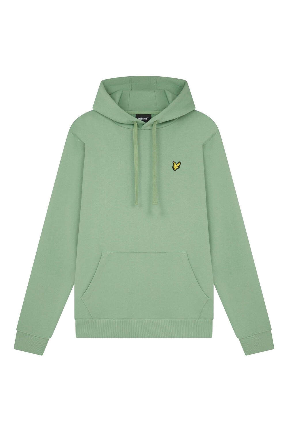 

Зеленый пуловер с капюшоном Lyle & Scott, зеленый