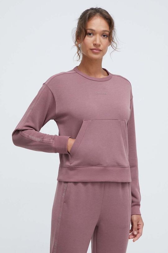 

Толстовка Calvin Klein Performance, розовый