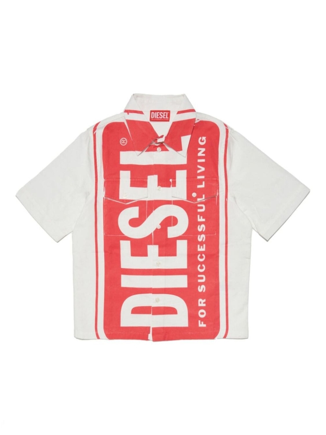 

Diesel рубашка с логотипом, белый