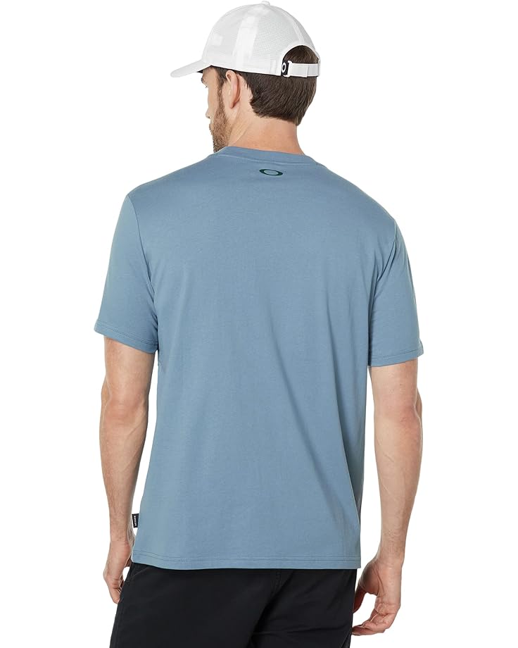 Футболка Oakley Golf Flag Short Sleeve Tee, цвет Copen Blue футболка original penguin golf solid performance short sleeve tee цвет pearl blue