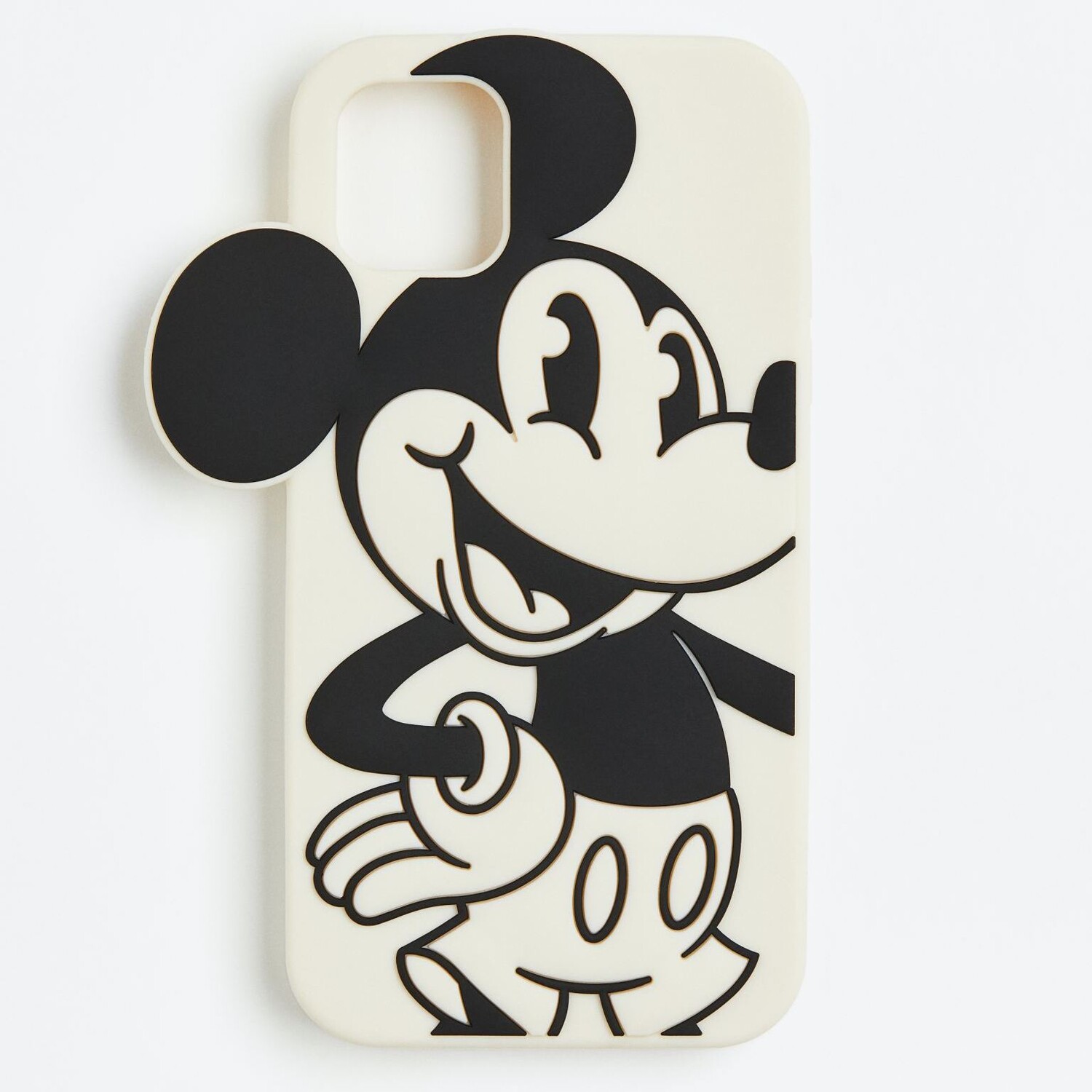 

Чехол H&M Mickey Mouse для iPhone, кремовый/черный, Бежевый