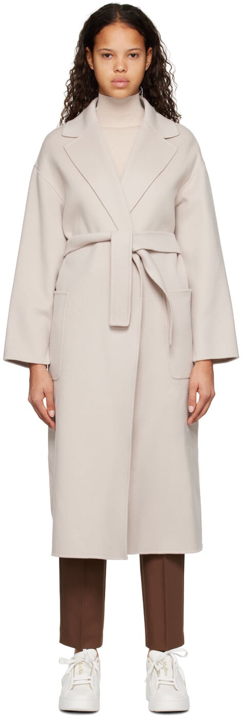 

Серое пальто Nina S Max Mara, Серый