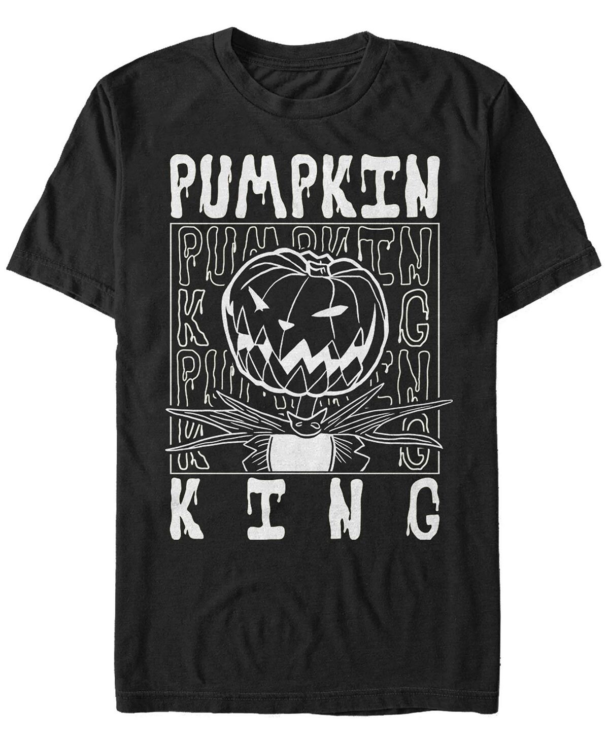 

Мужская футболка с коротким рукавом pumpkin king Fifth Sun, черный