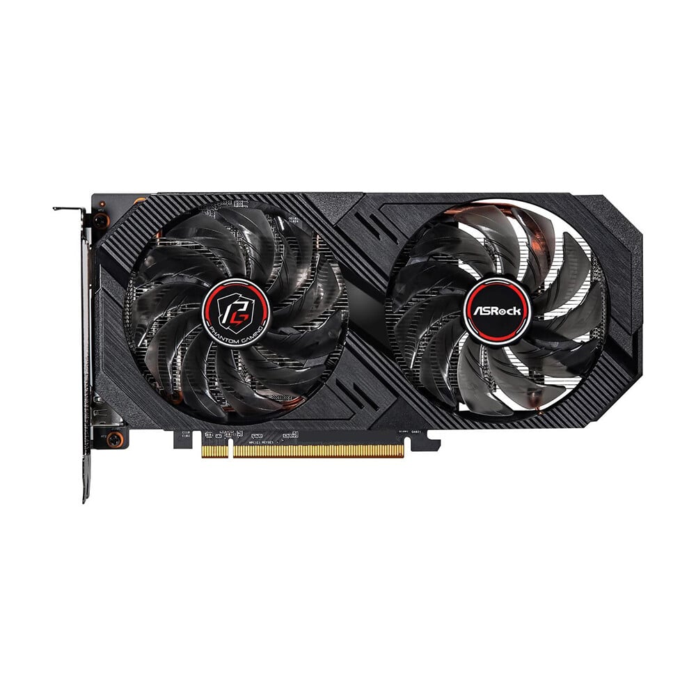 

Видеокарта ASRock Phantom Gaming Radeon RX 6500 XT PG OC, 8 Гб, черный