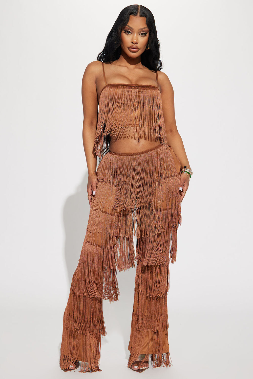 

Брюки Fashion Nova S1577, кэмел