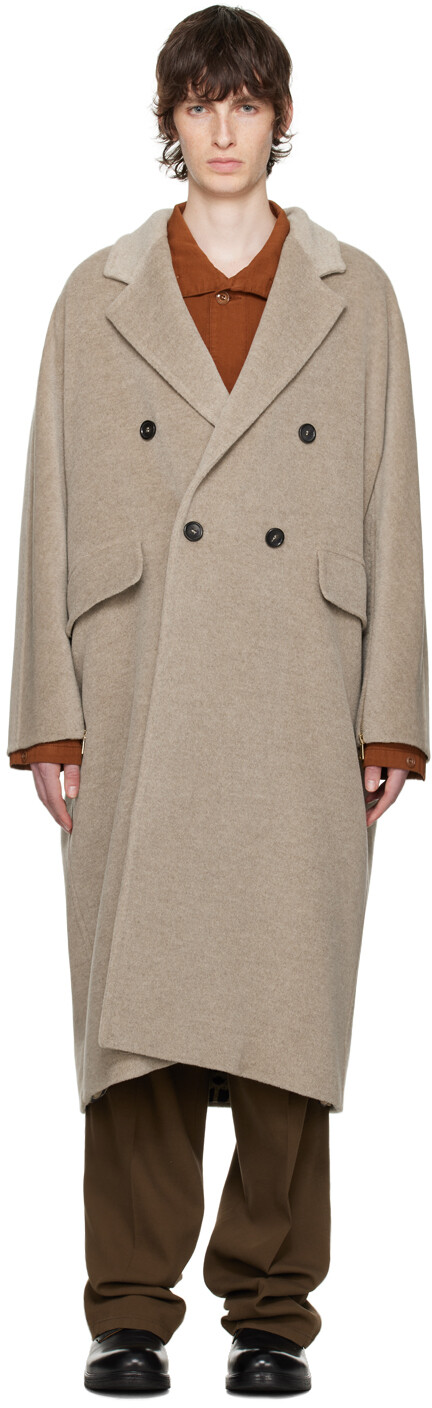 

Серое пальто Этель Max Mara, Серый