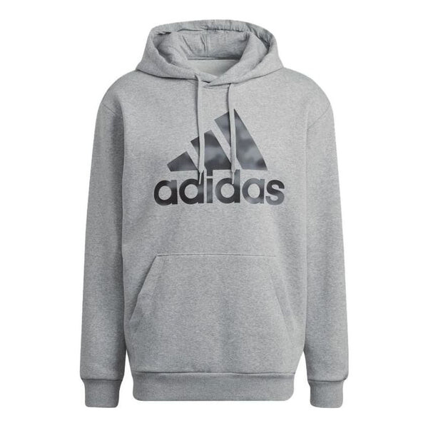 

Толстовка Adidas Essentials Camo Print French Terry 'Grey', Серый