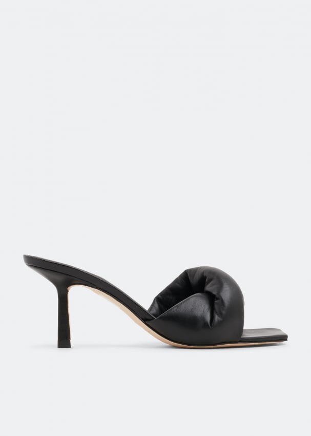 

Мюли STUDIO AMELIA Twist Front 75 heel mules, черный