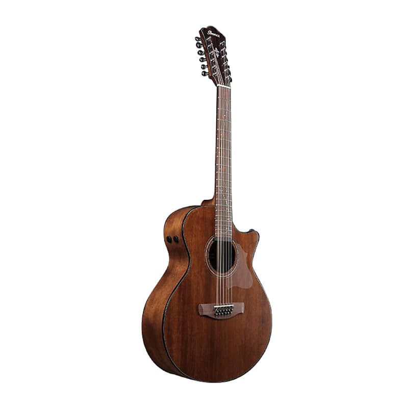 Ibanez AE2912 12-струнная электроакустическая гитара (правая рука, натуральный глянец) Ibanez AE2912 Acoustic-Electric Guitar 12 String, Natural Low Gloss цена и фото