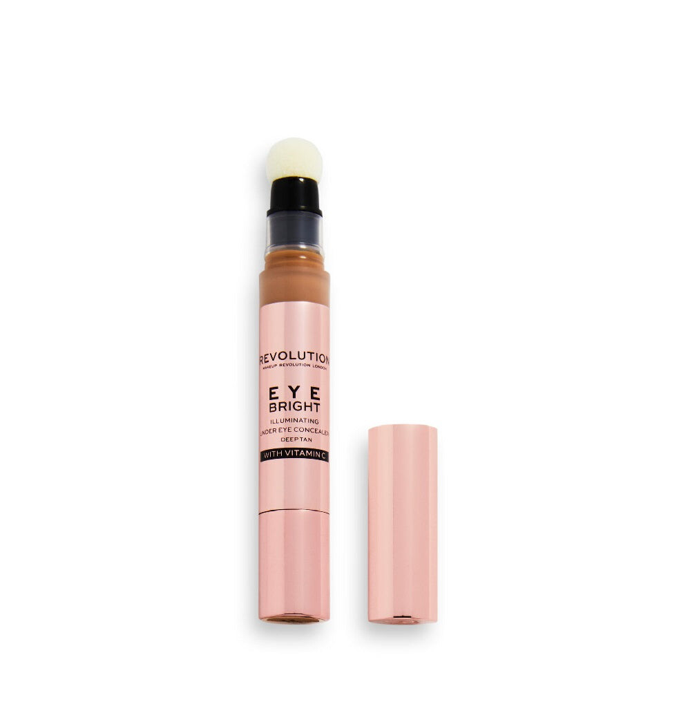 

Makeup Revolution Eye Bright Illuminating Under Eye Concealer Deep Tan 3ml