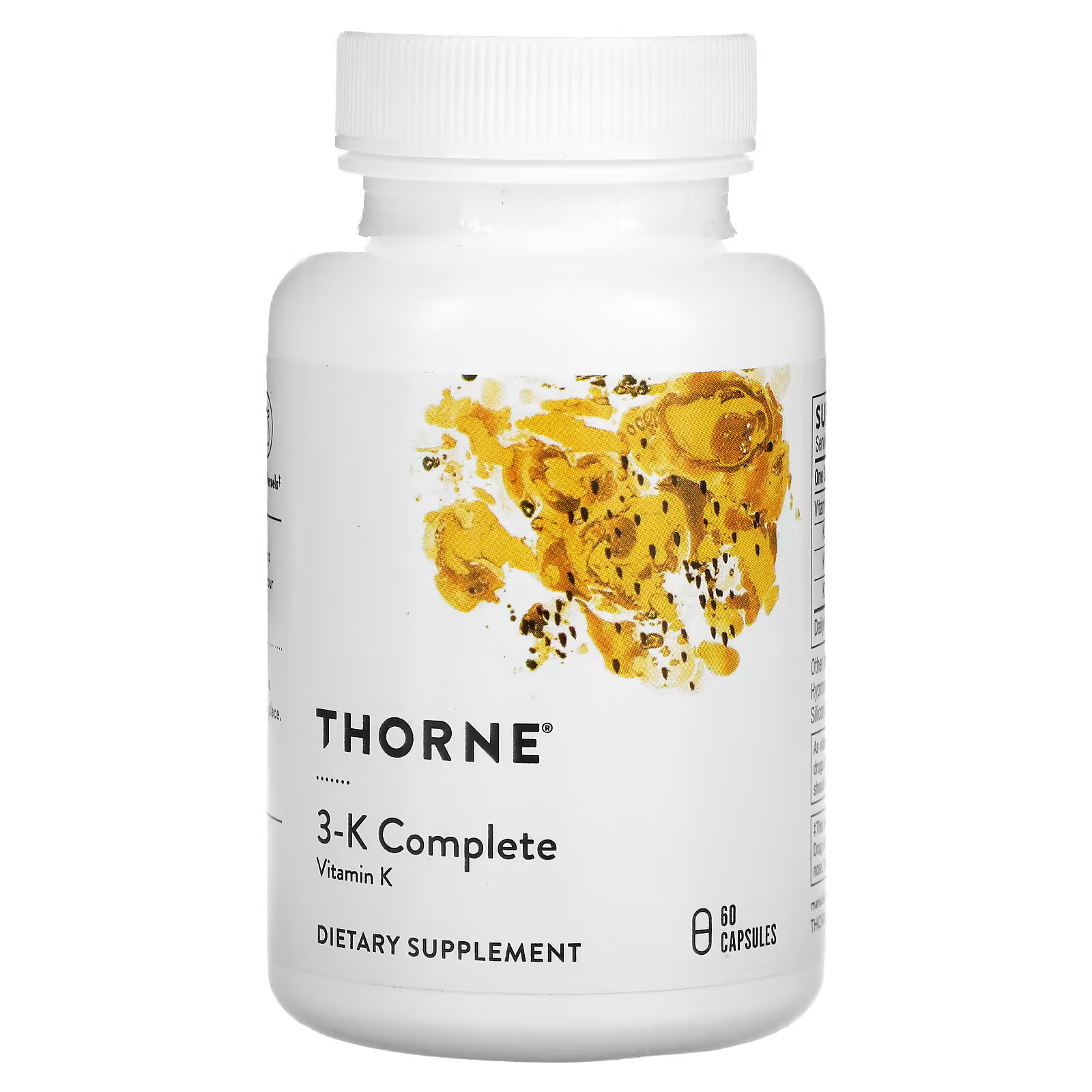 Thorne Research, 3-K Complete, 60 капсул
