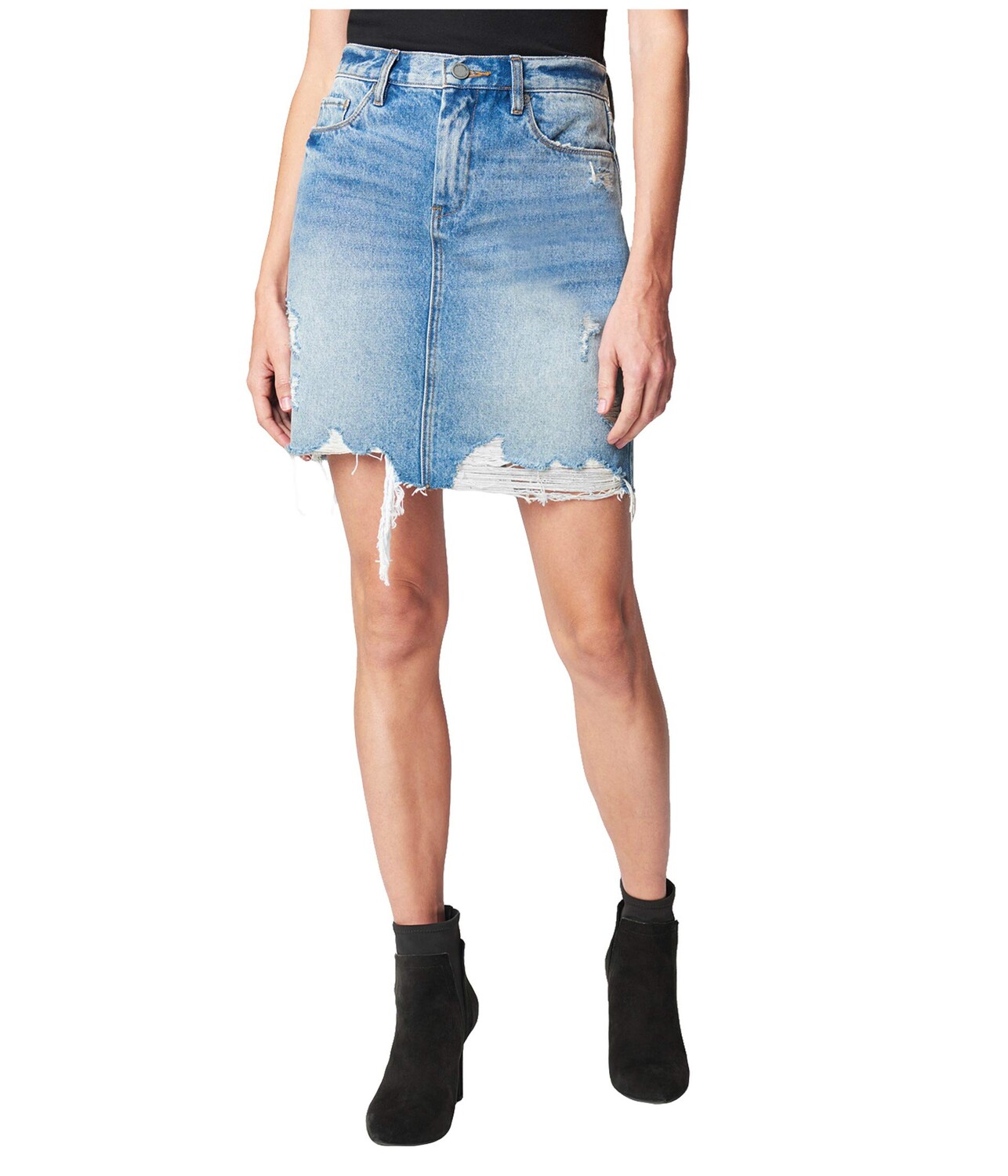 Юбка Blank NYC, Denim Mini Skirt in Love It or Leave It