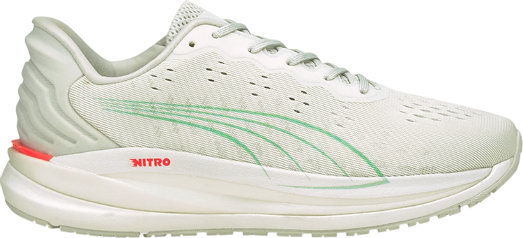 

Кроссовки Puma Wmns Magnify Nitro Nimbus Cloud Green Glare, серый