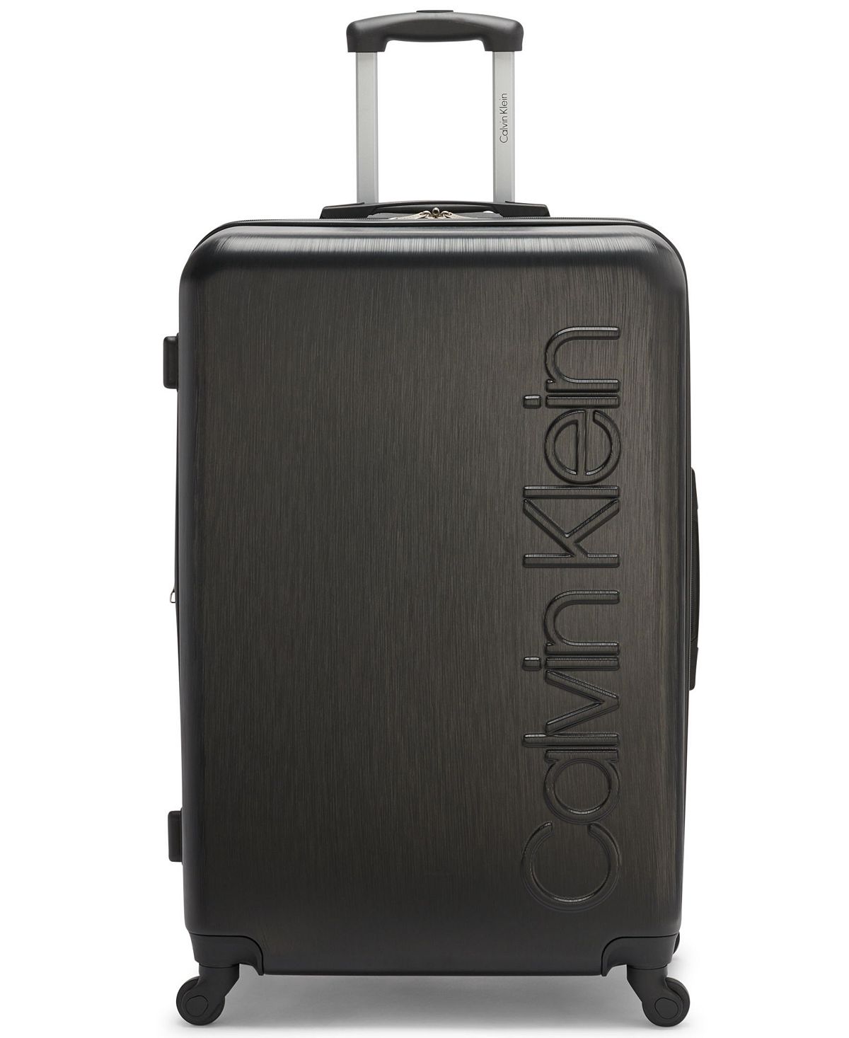 Универсальный 28-дюймовый вертикальный багаж Calvin Klein, черный