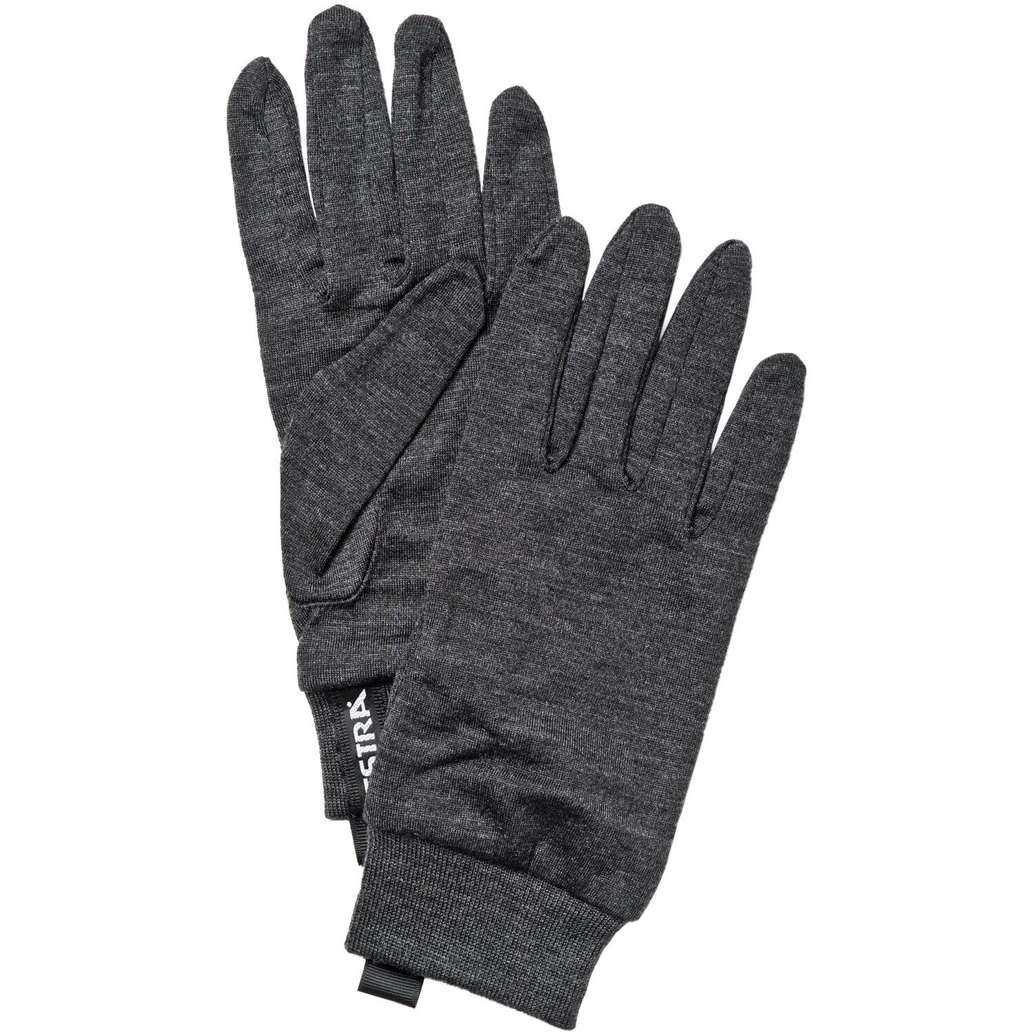

Перчатки Hestra Merino Wool Active Liners, темно-серый