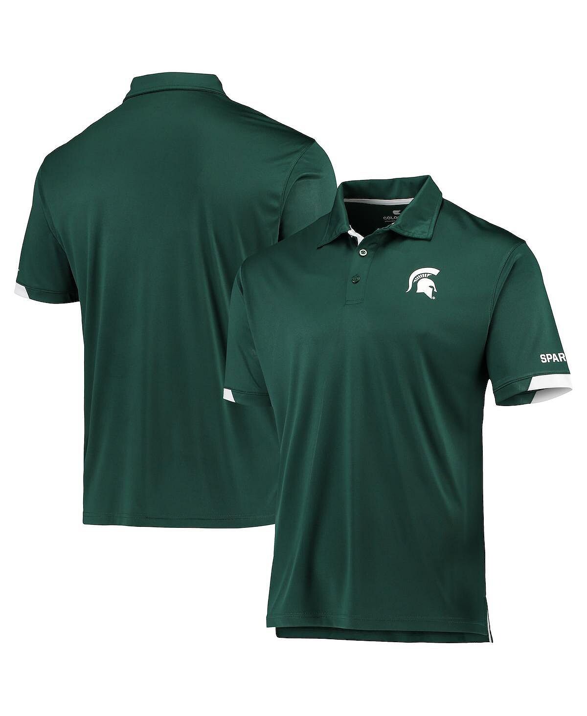 

Мужская зеленая рубашка поло michigan state spartans santry Colosseum, зеленый