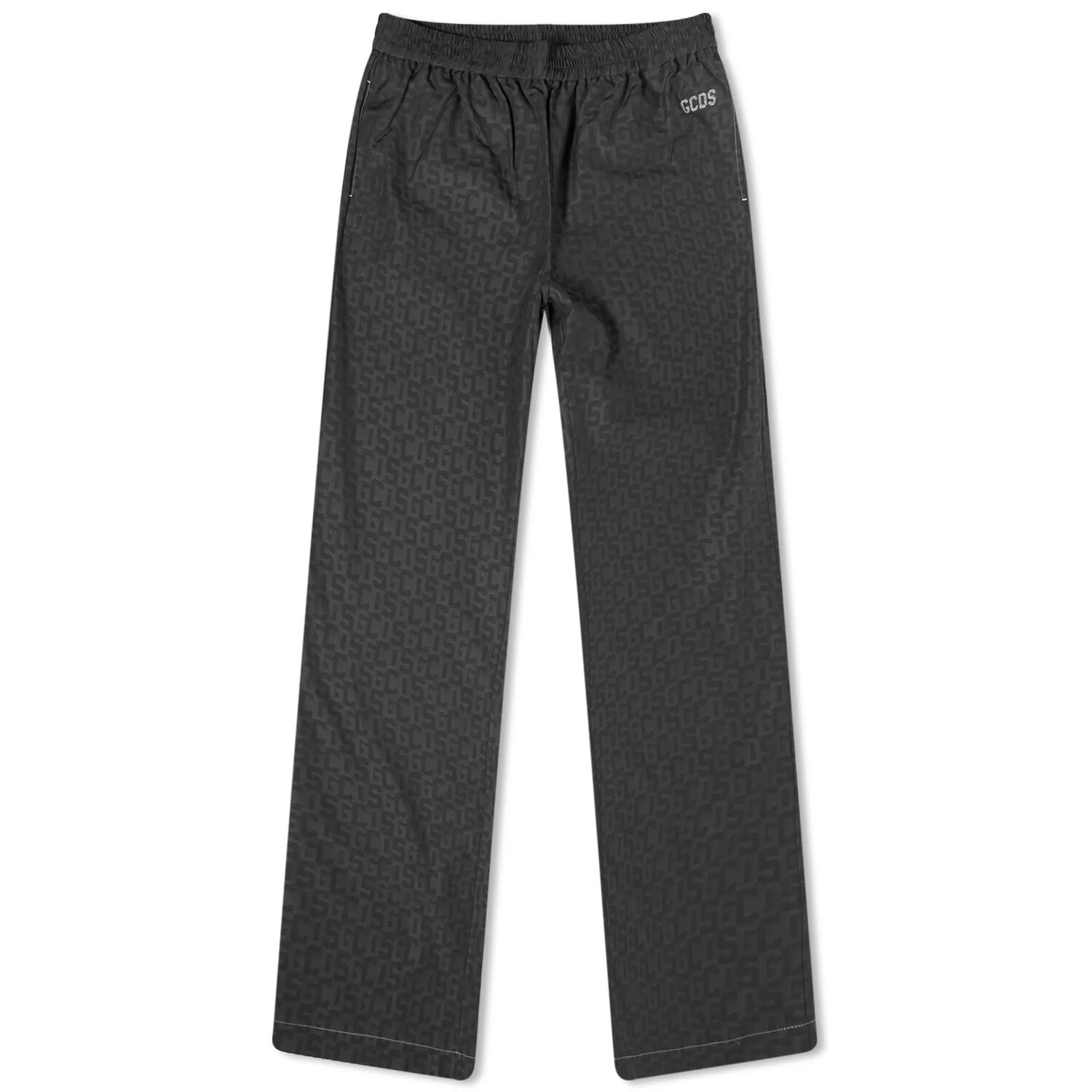 

Брюки GCDS Bling Monogram, черный/темный-антрацит