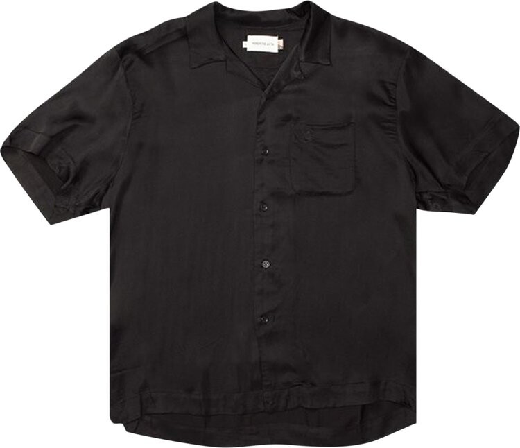 

Рубашка Honor The Gift Century Camp Short-Sleeve Button Up Shirt 'Black', черный