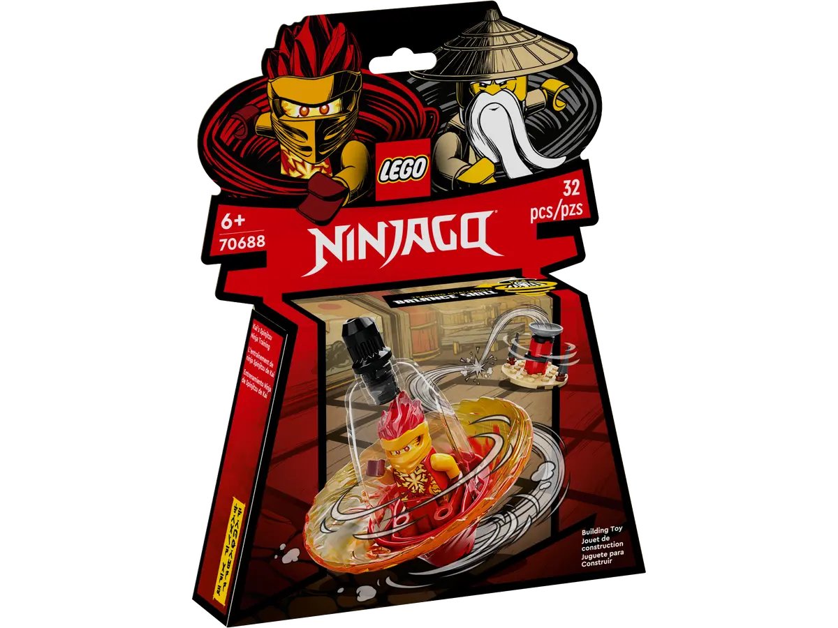 Конструктор Lego Ninjago Kai's Spinjitzu Ninja Training Action Toy 70688, 32 детали