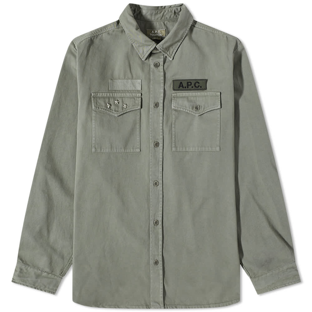 

Рубашка A.P.C. x Jean Touitou Mainline Overshirt