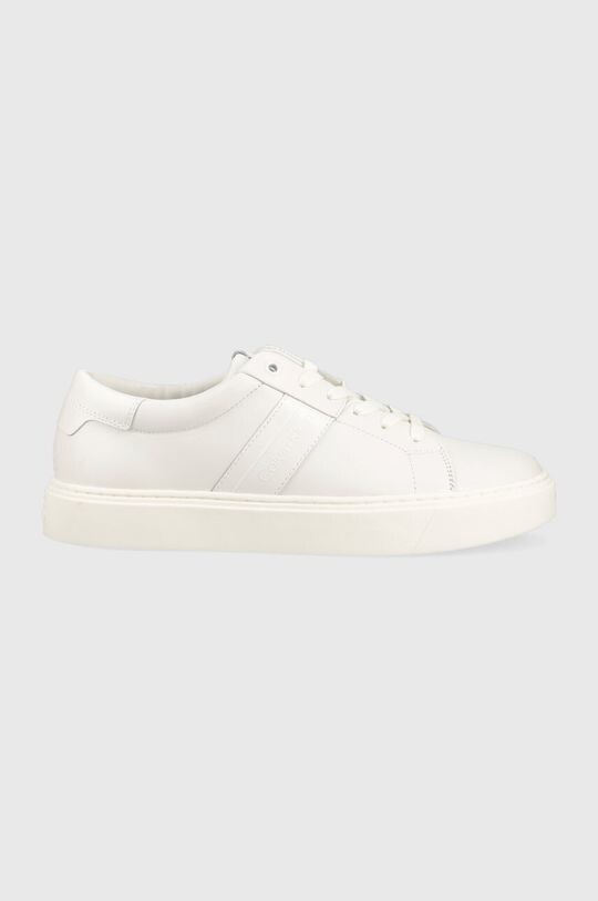 

Кожаные кроссовки LOW TOP LACE UP LTH Calvin Klein, белый